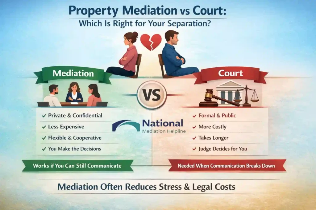 Property Mediation vs Court: Which Is Right for Your Separation Cheshire?