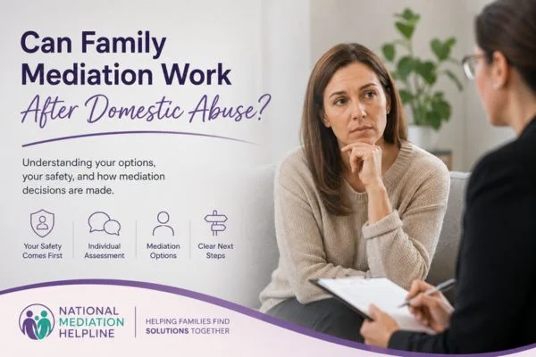 Can Family Mediation Cheshire Work After Domestic Abuse?